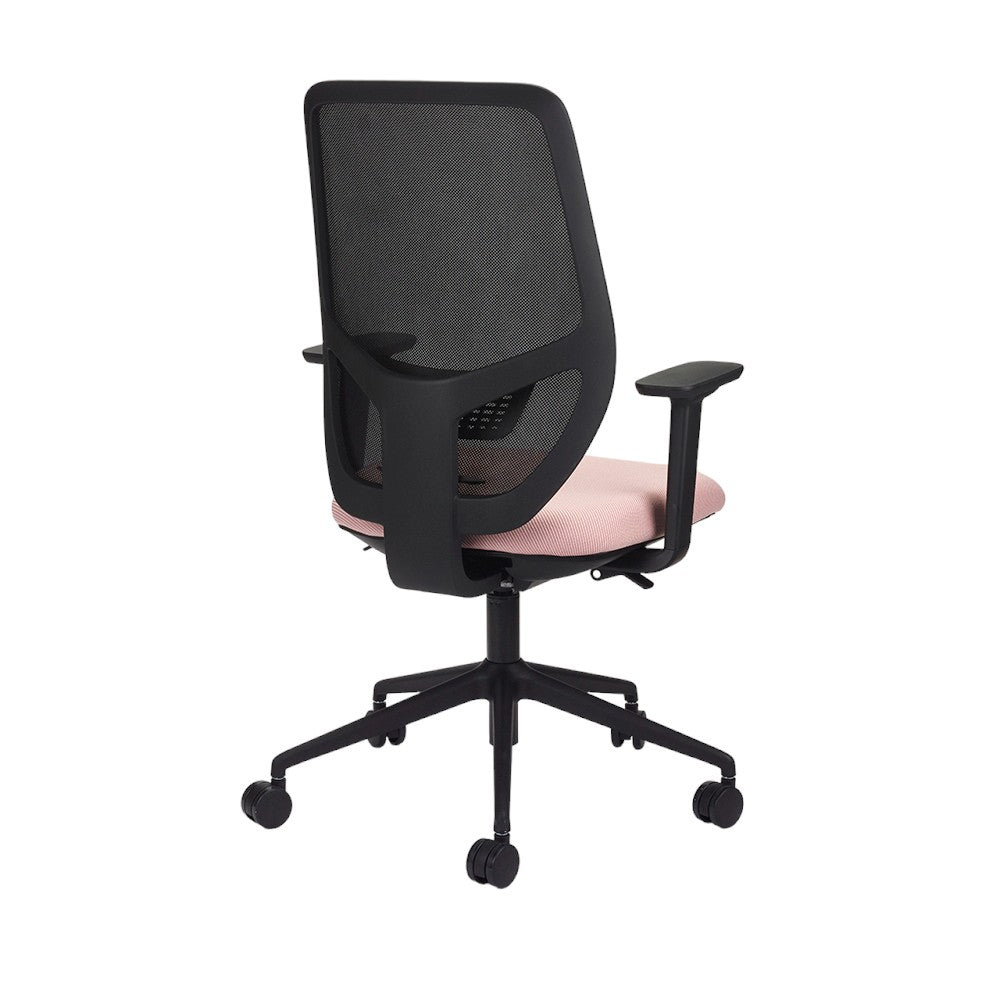 Aria Chair - Black Frame Mesh Back - Vepa